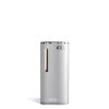 Silver front Exxus Vape Snap Cartridge Vaporizer on white background