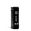 Black side view Yocan UNI PRO 2 Adjustable Cartridge Vaporizer on white studio background