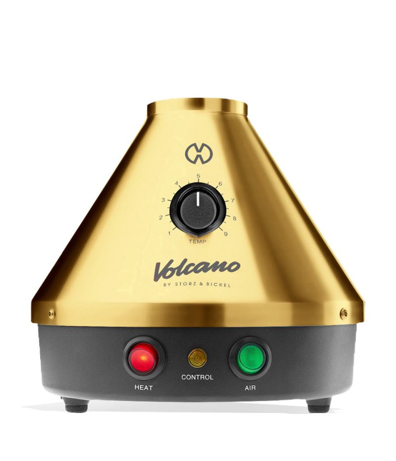 volcano vlassic vaporizer gold front