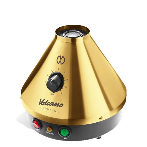 volcano vlassic vaporizer gold side