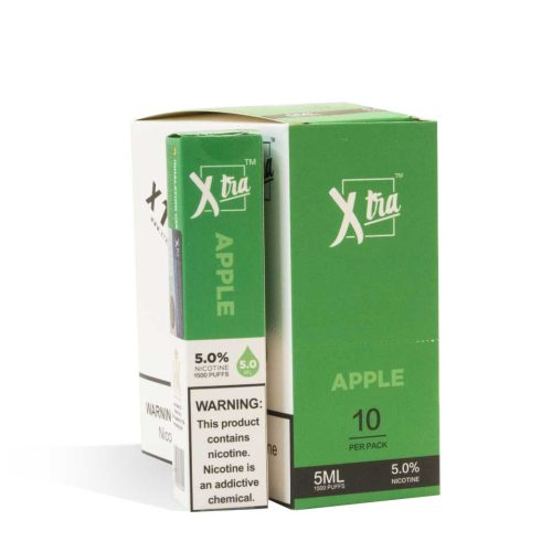 Apple XTRA Disposable Salt Device 10pk on white studio background