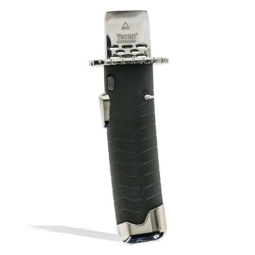 Silver Yocan Red Series Katana Torch Front View on White Background