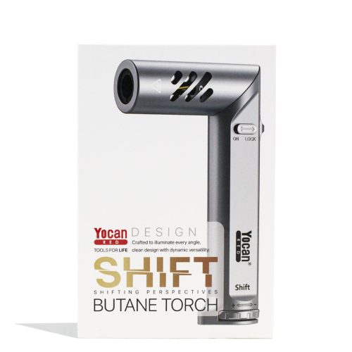 yocan red series shift torch silver packaging