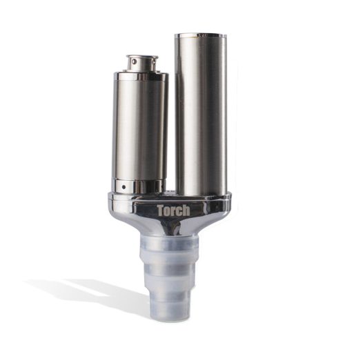 Silver Yocan Torch Portable Enail on white background