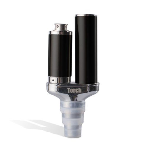 Black Yocan Torch Portable Enail on white background