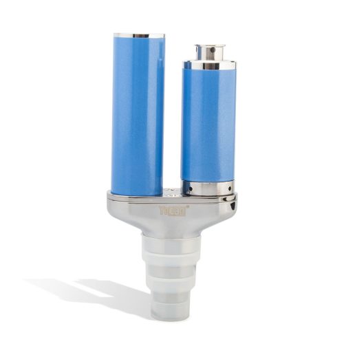 Light Blue Yocan Torch Portable Enail on white background