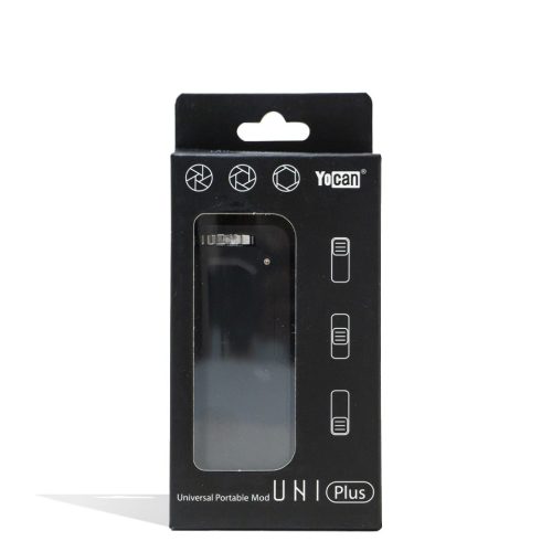 yocan uni plus adjustable cartridge vaporizer onyx packaging