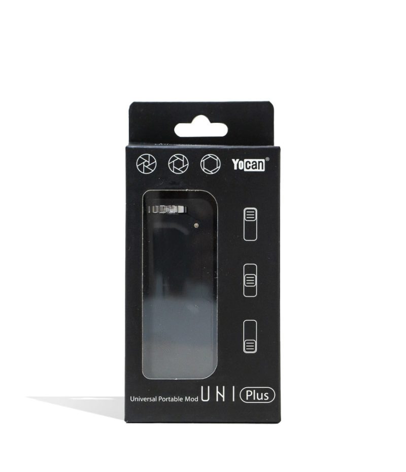 yocan uni plus adjustable cartridge vaporizer onyx packaging