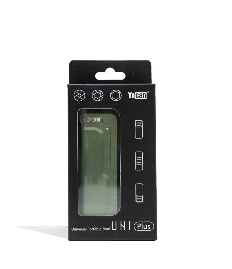 yocan uni plus adjustable cartridge vaporizer sage packaging