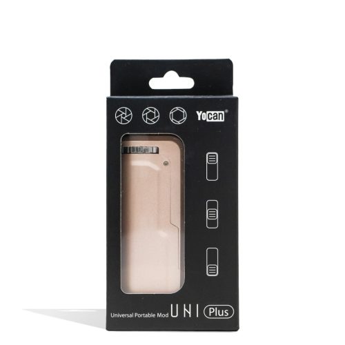 yocan uni plus adjustable cartridge vaporizer sand packaging