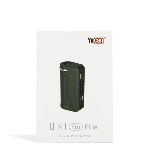 yocan uni pro plus adjustable cartridge vaporizer sage packaging