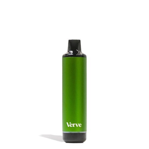 Green Yocan Verve Cartridge Vaporizer Front View on White Background