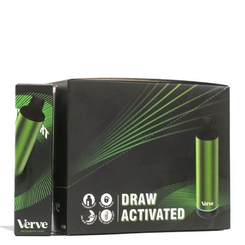 yocan verve cartridge vaporizer 10pk green packaging