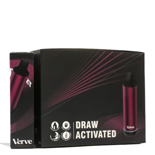 yocan verve cartridge vaporizer 10pk rosy packaging