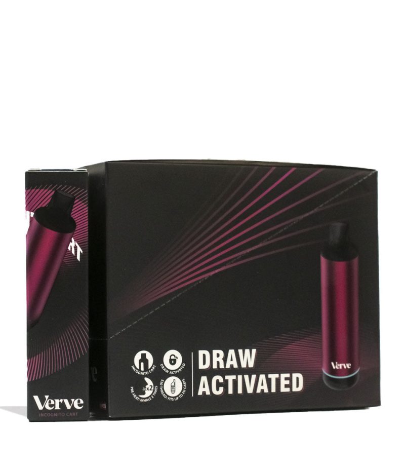 yocan verve cartridge vaporizer 10pk rosy packaging