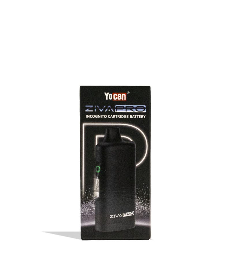 yocan ziva pro 2g cartridge vaporizer 10pk black packaging single