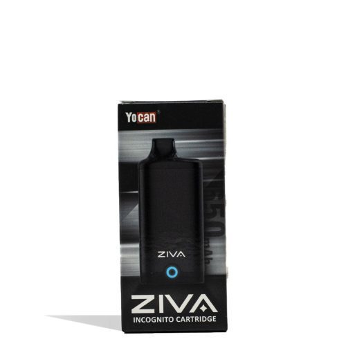 yocan ziva smart cartridge vaporizer 10pk black packaging single