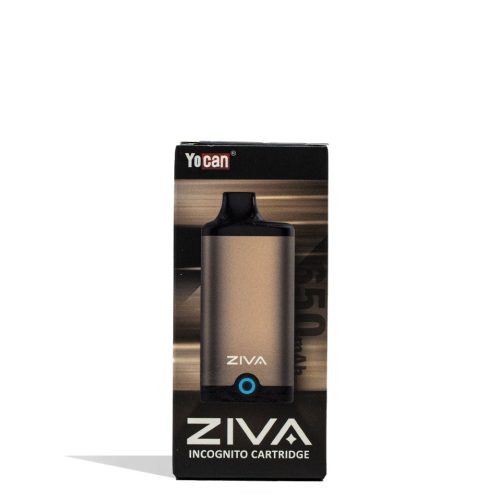 yocan ziva smart cartridge vaporizer 10pk gold packaging single