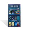 ZL-12 front Zengaz Lighter POP Display 48pk on white studio background